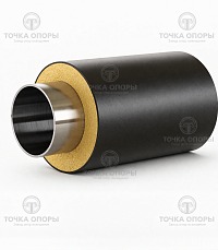 Труба ППУ 125х32х3 мм ПЭ 2 ГОСТ 30732-2006